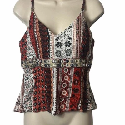 Boho Embellished Tank - Image 1 of 4