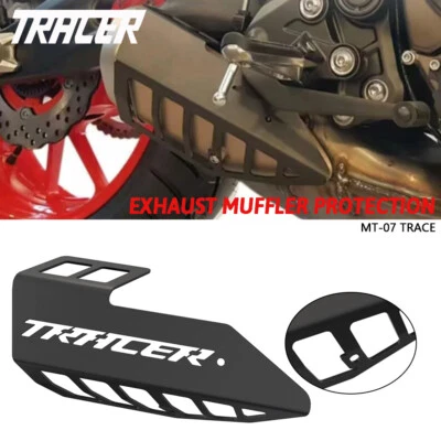 Exhaust Muffler Protection T5-5754 aluminium FOR YAMAHA MT-07 TRACE - Image 1 of 4