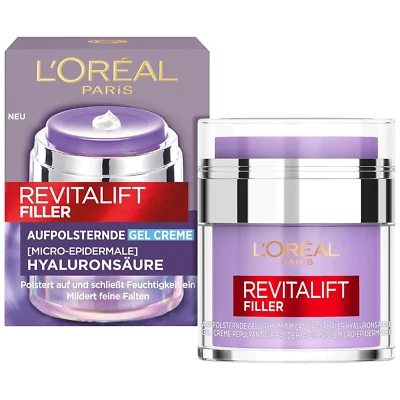 L'Oréal Paris Aufpolsternde Gel-Creme Für Frauen, 50 ml - Bild 1 von 4