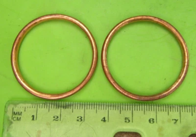 Honda CA175 CL175 CB400 CM400 CB450 CM450 Exhaust Seal Gaskets🔥 18291-236-000 - Image 1 of 3