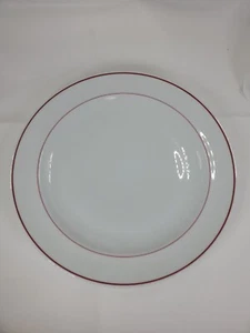 Limoge France George Boyer dinner Plate Red Trim - Picture 1 of 2