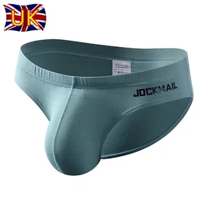 Jockmail Men's Briefs Underwear Sexy Big Pouch Bikini Panties cotton exclusive - Picture 1 of 17