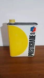 LATTA LATTINA VINTAGE OLIO ELF PRESTIGRADE - 2 LITRI - VUOTA - Imagen 1 de 5