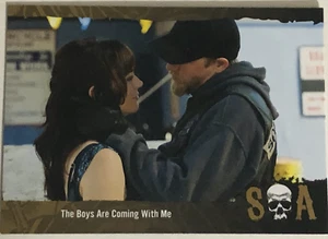 Sons Of Anarchy Trading Card #61 Charlie Hunnam Maggie Siff - Bild 1 von 2