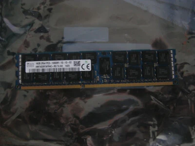 16 GB (1X16 GB) Hynix PC3-14900R 1866 MHz HMT42GR7AFR4C-TD Server Memory ECC RAM - Image 1 of 4