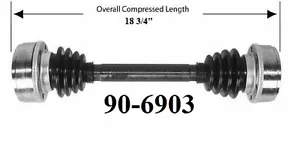 VW Type 2 Bus 1968 - 1979 M/T Drive Axle Assembly, Ea - Picture 1 of 1