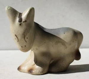 Estatuilla Burro Burro Burro Burro de Cerámica Estatuilla Sin Marca De Colección --- - Imagen 1 de 1