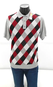 Lavane Men's New Polo Light Weight Short Sleeve Sweater $49.99 (#12501) - Picture 1 of 3