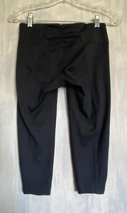 MOUNTAIN HARDWEAR Damen schwarze Stretch Capri Legging leichte Crop Hose Gr. XS - Bild 1 von 12
