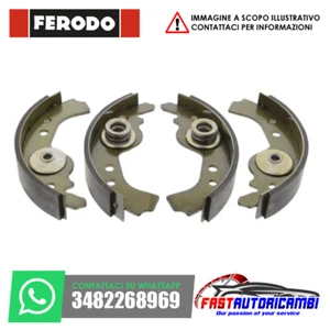 KIT GANASCE FRENO FERODO FSB27 FIAT 128 COUPÉ - Foto 1 di 5