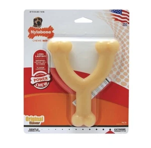 Juguete masticable Nylabone Dura masticable regular original con sabor a espina de deseo para perro, hasta 35 libras - Imagen 1 de 6