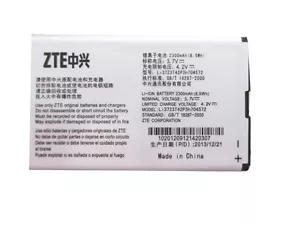 Batería original de iones de litio para ZTE MF90 MF90C MF91D Li3723T42P3h704572 2300mAh - Imagen 1 de 1