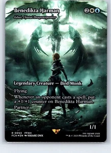 Benedikta Harman / Ishai, Ojutai Dragonspeaker - Showcase Foil - Final Fantasy - Picture 1 of 2