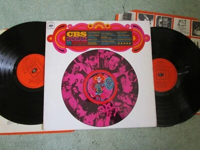 Showcase CBS 20 Various Artists SAMPLER 66205 2x Vinyl LP Album Set - Image 1 of 4