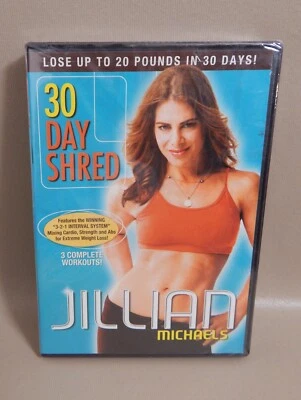 30 Day Shred DVD Jillian Michaels Exercise Fitness Workout Brand New Sealed - Image 1 of 4