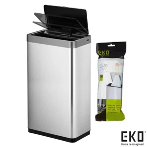 EKO Mirage X Sensor Bin - 80L Hands Free Energy Efficient Fingerprint Resistant - Picture 1 of 8