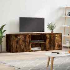 Tv-meubel 120x34x37 cm bewerkt hout gerookt eikenkleurig vidaXL