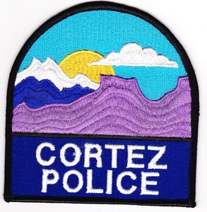 Cortez Police Patch Colorado CO - Bild 1 von 1