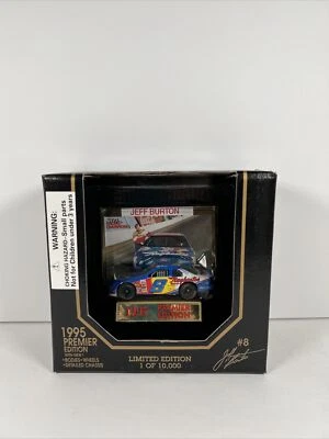NASCAR #8 Jeff Burton Racing Champions 1995 Premier Edition 1:64 Car NIB - Image 1 of 4