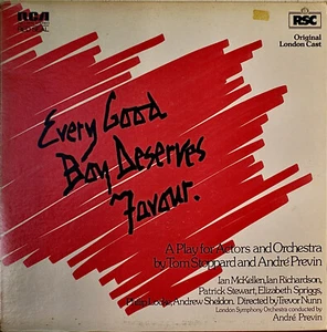 TOM STOPPARD & ANDRE PREVIN: Every Good Boy Deserves Favour-M1978LP Amazing Cast - Picture 1 of 1