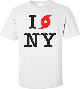 I Hurricane Ny Hurricane Sandy Shirt - Picture 1 of 1