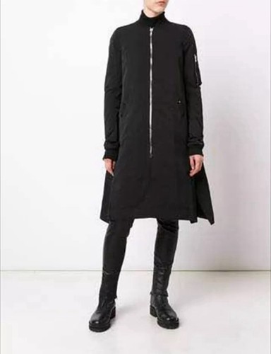 Giacca bomber nera nuova con etichette Rick Owens DRKSHDW S