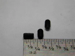 100 Hex Socket Head 4-40 x 3/16" Cup Point Black Oxide Steel Set Screws - Picture 1 of 1
