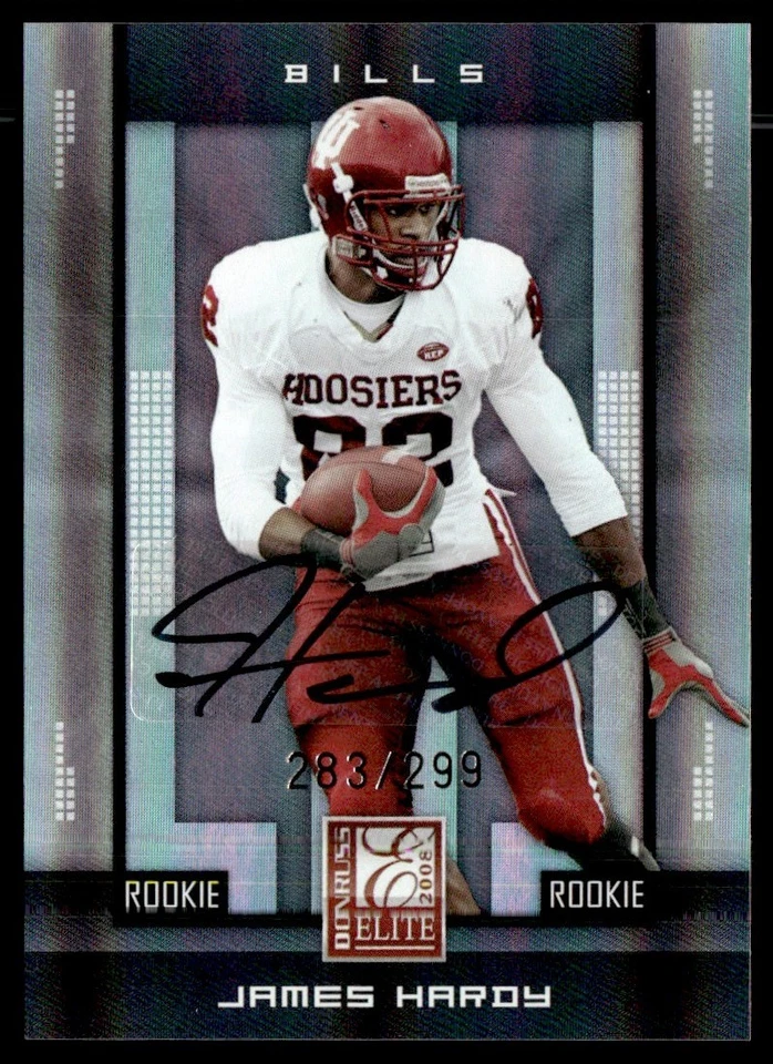 2008 Donruss Elite Rookie Auto James Hardy 283/299 #148 - Image 1 of 2