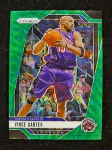 2024-25 PRIZM- GREEN WAVE- VINCE CARTER #295 RAPTORS - Picture 1 of 2