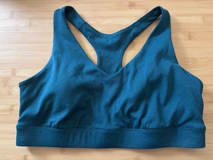 Tek Gear Ultrastretch Lined Racerback Sports Bra Size Large - Picture 1 of 3