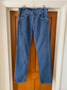 Pantalone jeans Carhartt Nolan blu stone wash taglia 30x34 W30 L34 100% cotone - Foto 1 di 10