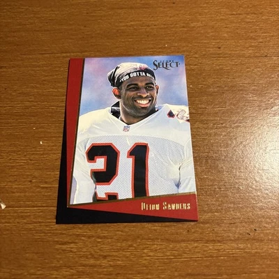 1993 Select #3 Deion Sanders Atlanta Falcons - Image 1 of 2