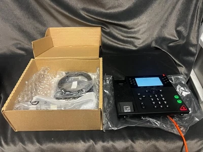 Telefone VoIP Polycom VVX 450 Business preto VVX450 DialPad 2200-48840-025 usado - Imagem 1 de 3