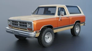 1:32 Scale 3D printed 87 Dodge Ramcharger truck kit - Picture 1 of 11