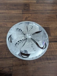 Aftermarket Plastic Chrome Hub Cap Wheel Cover Spinners W/ Flame Design 94105-15 - Picture 1 of 5