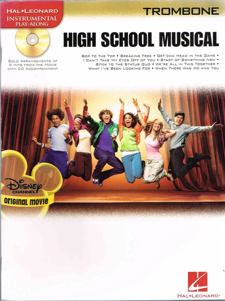 High School Musical - Trombone - Instrumental Play-Along Included (HL00842127) - Image 1 of 1