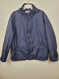 Chaqueta aislante Brook Brother para hombre L azul cremallera completa Thermore - Imagen 1 de 17