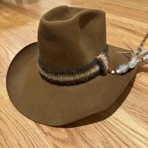 Vintage 70-80’s Resistol Stagecoach 7 1/8 Self Conforming Cowboy Hat - Bild 1 von 13
