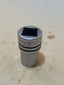 Indestro Select 6416 1/2" 1/2" Drive 12 Point SAE Chrome Socket USA - Picture 1 of 17