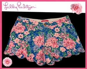 Lilly Pulitzer Buttercup Strickshorts Frühling in Ihrem Schritt Größe 10 - Bild 1 von 8