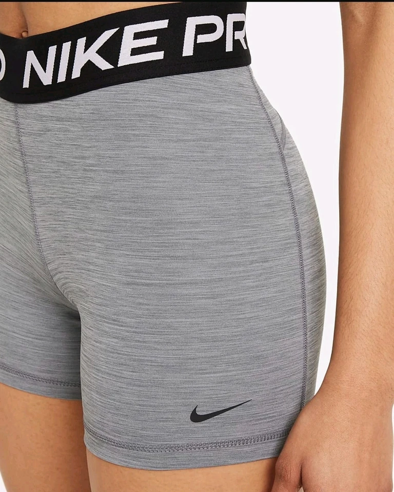 Nike Womens Dry Fit Compression Shorts Medium Gray WITH TAGS