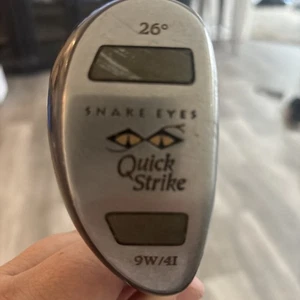 Snake Eyes Quick Strike 26° 26 Degree 9 Wood 4 Iron Hybrid - RH Golf Club - Picture 1 of 8