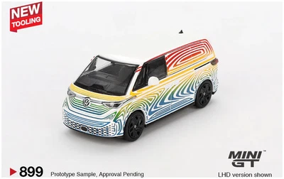 Mini GT MGT00899LHD Volkswagen ID. Buzz Prototype "Rainbow" Die Cast 1/64 - Immagine 1 di 3