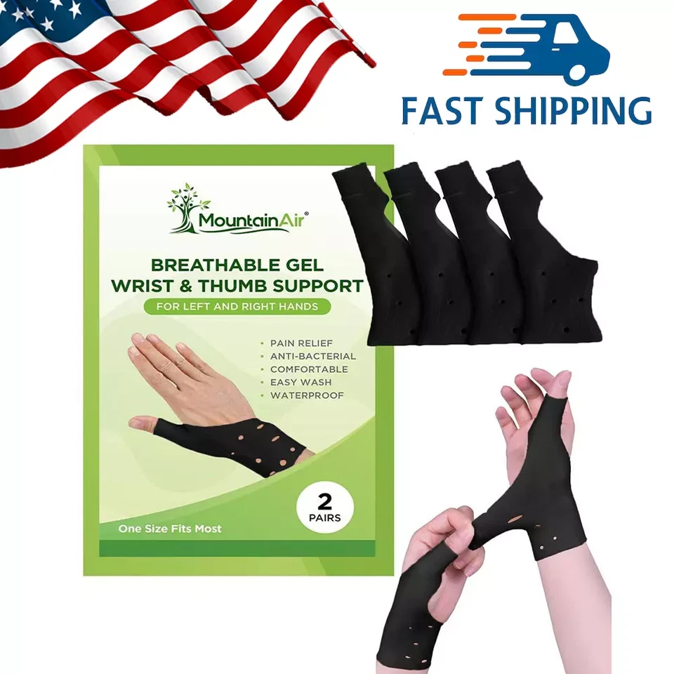 Soporte de muñeca pulgar artritis férula túnel carpiano alivio del dolor izquierda derecha Foto 1 de 1