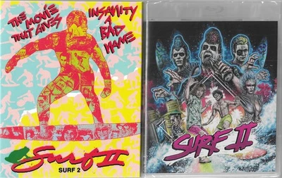 Surf II (Blu-ray, 1983) With Slipcover Vinegar Syndrome Region Free Inc Reg Post - image 1 of 3