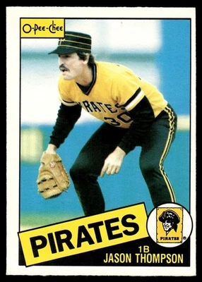 1985 O-Pee-Chee Jason Thompson Pittsburgh Pirates #22 - Image 1 of 2