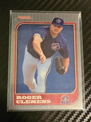 1997 Bowman Chrome - Roger Clemens #46 Toronto Blue Jays  - Image 1 of 2
