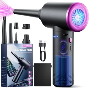 Soffiatore Ad Aria Compressa - 100.000 Giri/Min Aria Compressa Spray Con Batteri - Foto 1 di 12