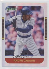 2021 Panini Donruss Retro 1987 Season Stat Line /137 Andre Dawson #258 HOF