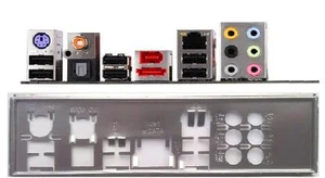 ATX Blende I/O shield Asus P5KC #311 OVP NEU io schield P5K-C backplate bracket - Afbeelding 1 van 1